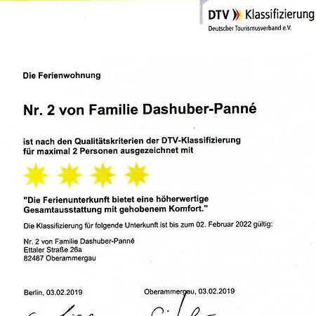 Ferienwohnung Dashuber 2 اوبرامرغو